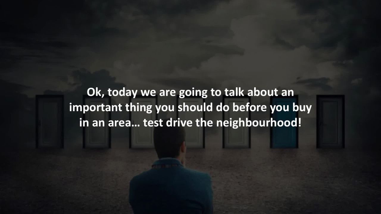 Ontario Mortgage Professional reveals 4 ways to test drive a neighbourhood before you buy…