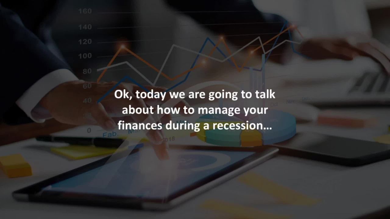 ⁣Newark Mortgage Advisor reveals 5 ways to manage your finances during a recession…