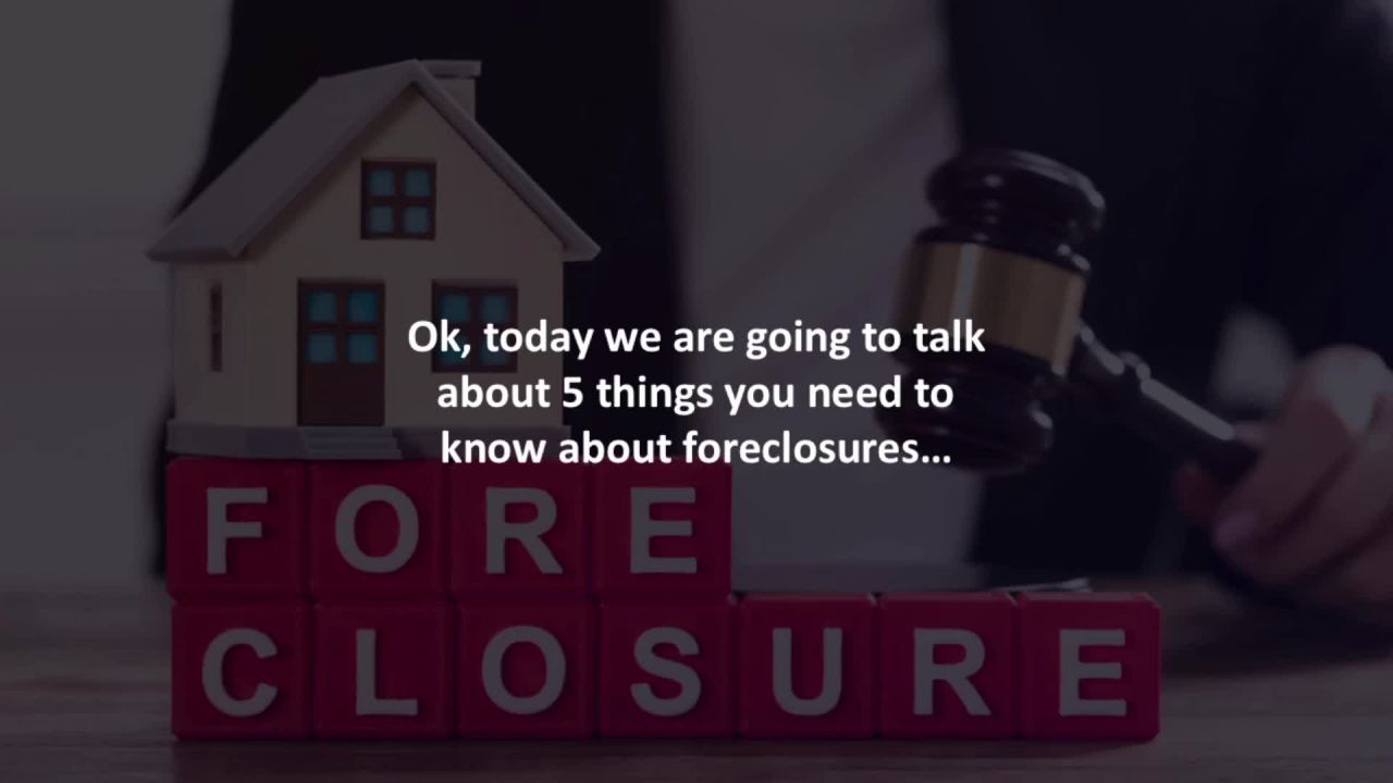 Plymouth Loan Officer reveals 5 facts you need to know about foreclosures…