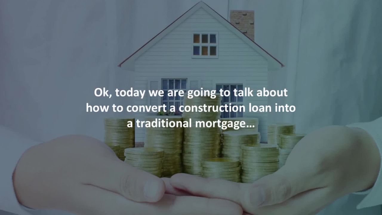 Denver Mortgage Advisor reveals  How to finance and custom-built home..