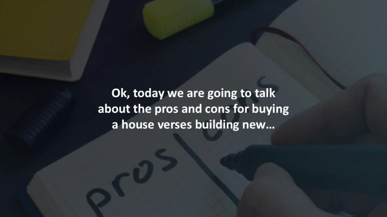 Toledo Mortgage Loan Officer reveals Pros and cons for buying an existing house vs building new…