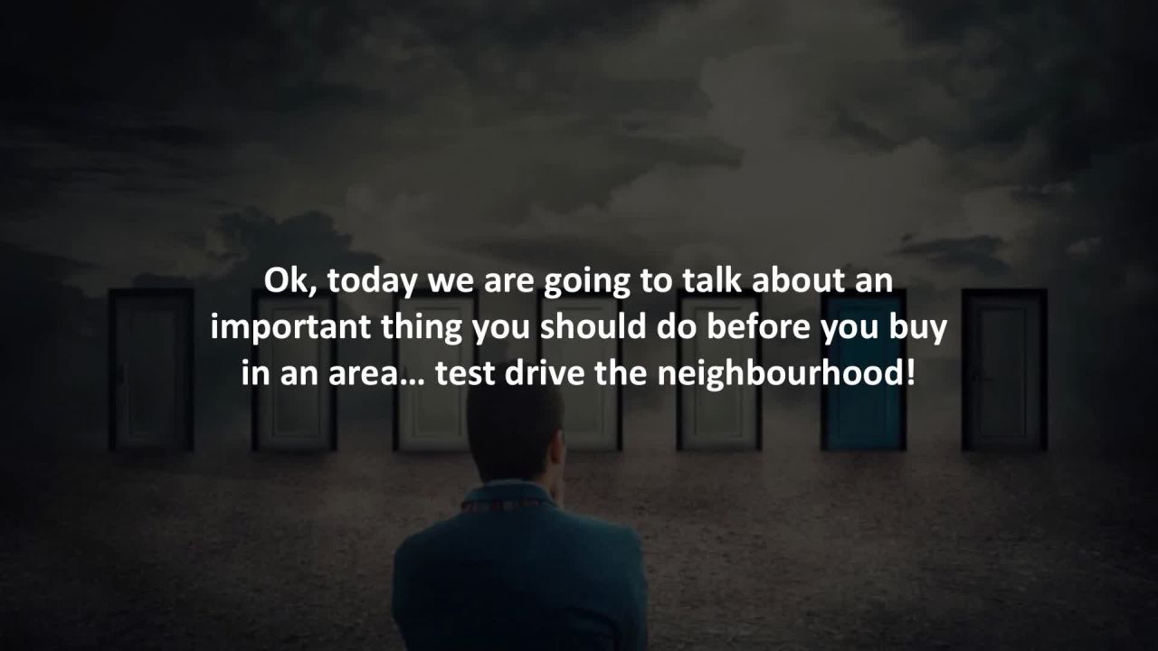 ⁣San Diego mortgage advisor reveals reveals 4 ways to test drive a neighbourhood before you buy…