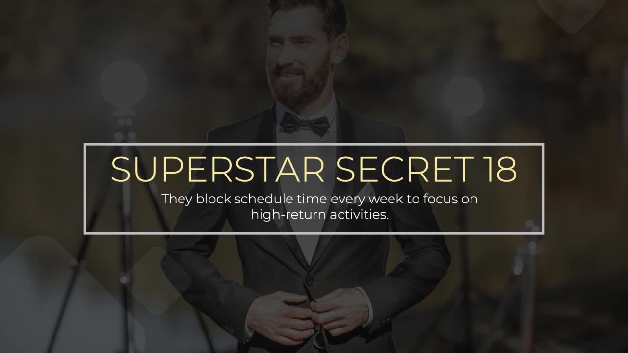 Secret #18 of Superstar Realtors