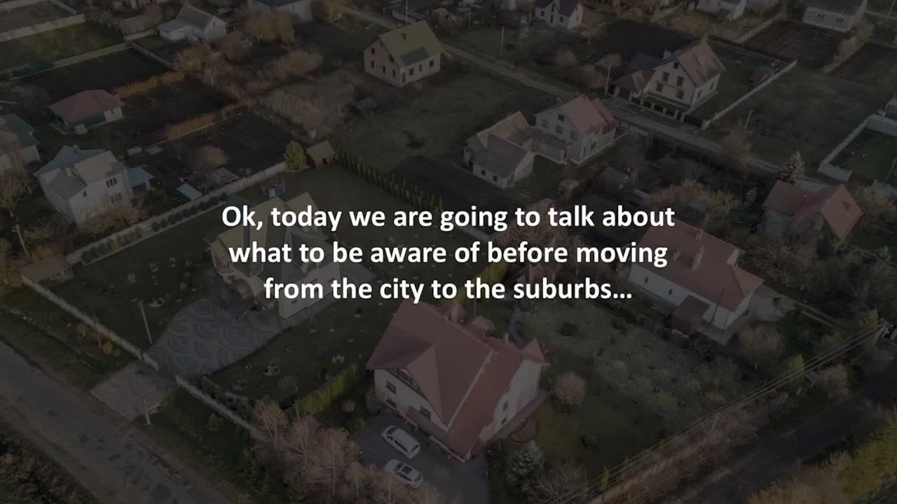 ⁣Virginia Mortgage Advisor reveals 4 pitfalls to avoid when moving from the city to the suburbs…