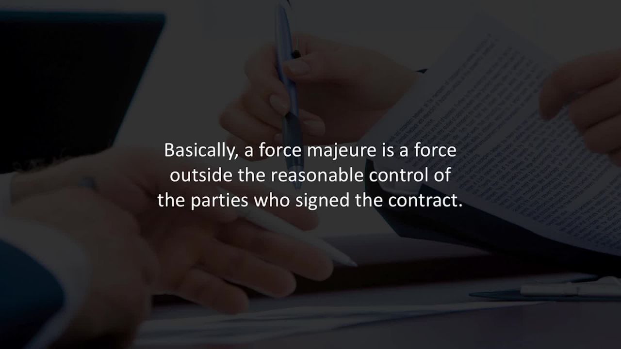 Oakville Mortgage Agent reveals What is a “force majeure” clause, and does it apply to your mortgage