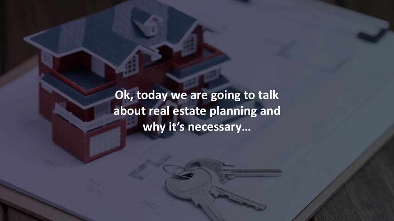 Hamilton Mortgage Broker reveals 4 reasons you need a real estate plan…
