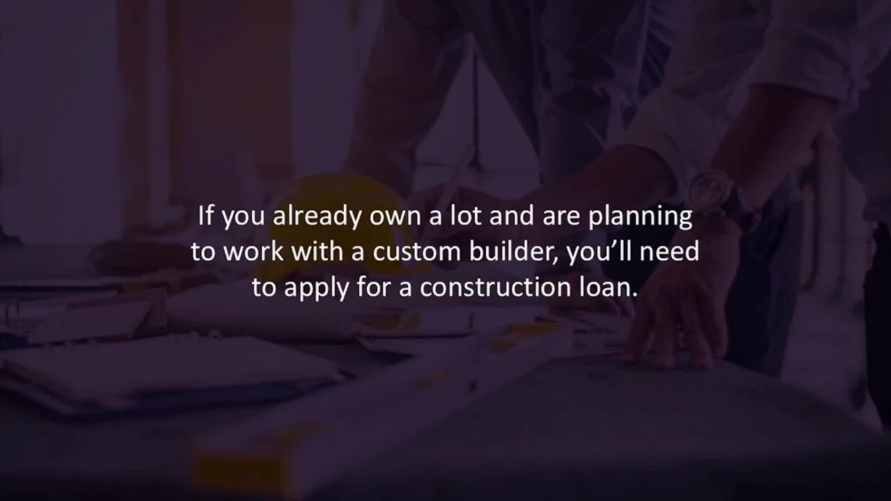 ⁣Atlanta Loan Officer reveals How to finance a custom-built home
