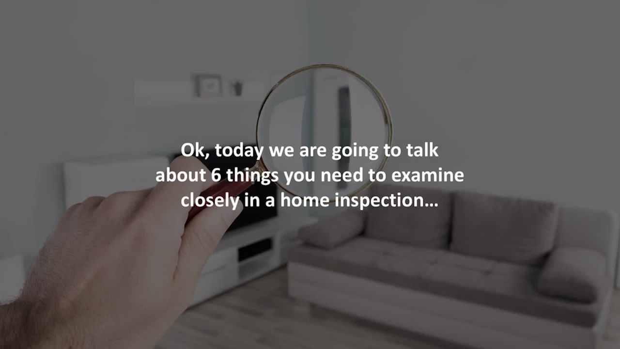 ⁣Hamilton Mortgage Broker reveals 6 things to pay extra attention to in any home inspection…