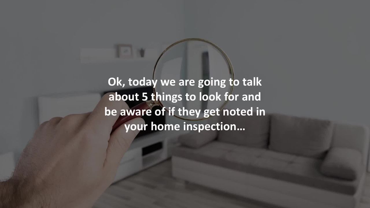⁣Allen Mortgage Advisor Reveals 5 home inspection red flags