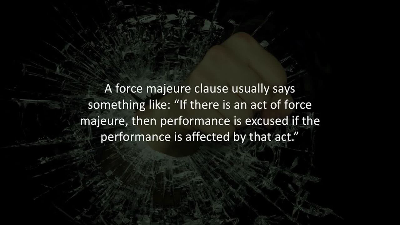 Kingston mortgage broker reveals What is a “force majeure” clause, and does it apply to your mortgag