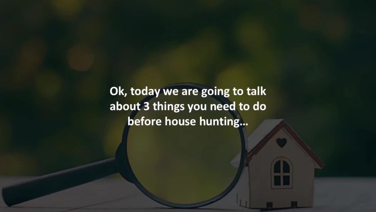 ⁣Calgary Mortgage Broker reveals 3 steps to take before house hunting…