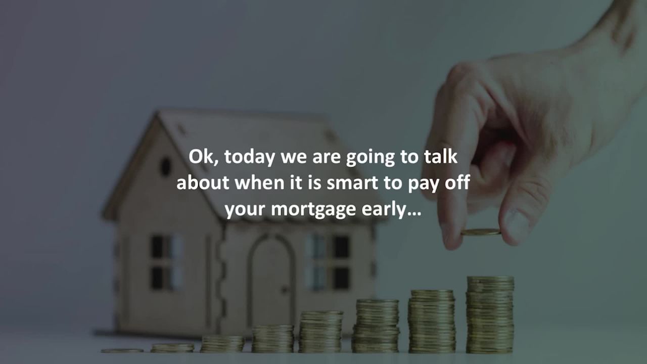 ⁣Mason Mortgage Advisor reveals When is it smart to pay off your mortgage early? Here’s 7 things to c