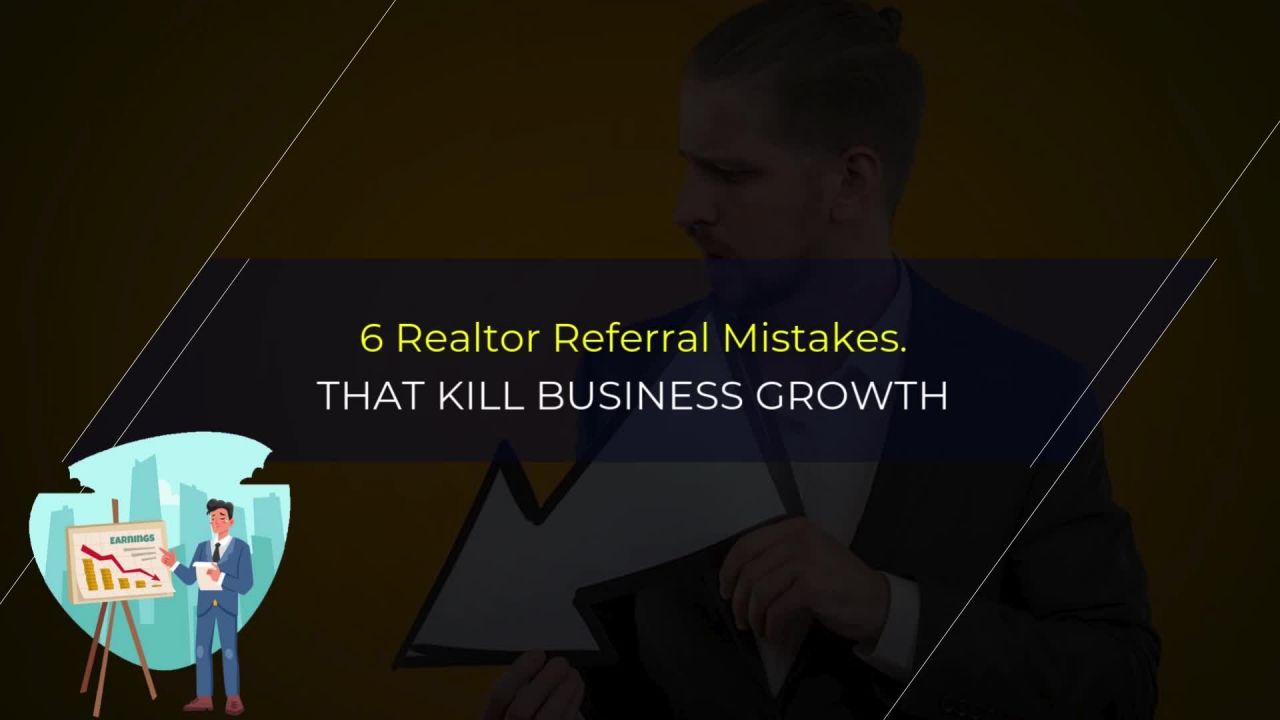 ⁣Realtor Referral Mistake #4