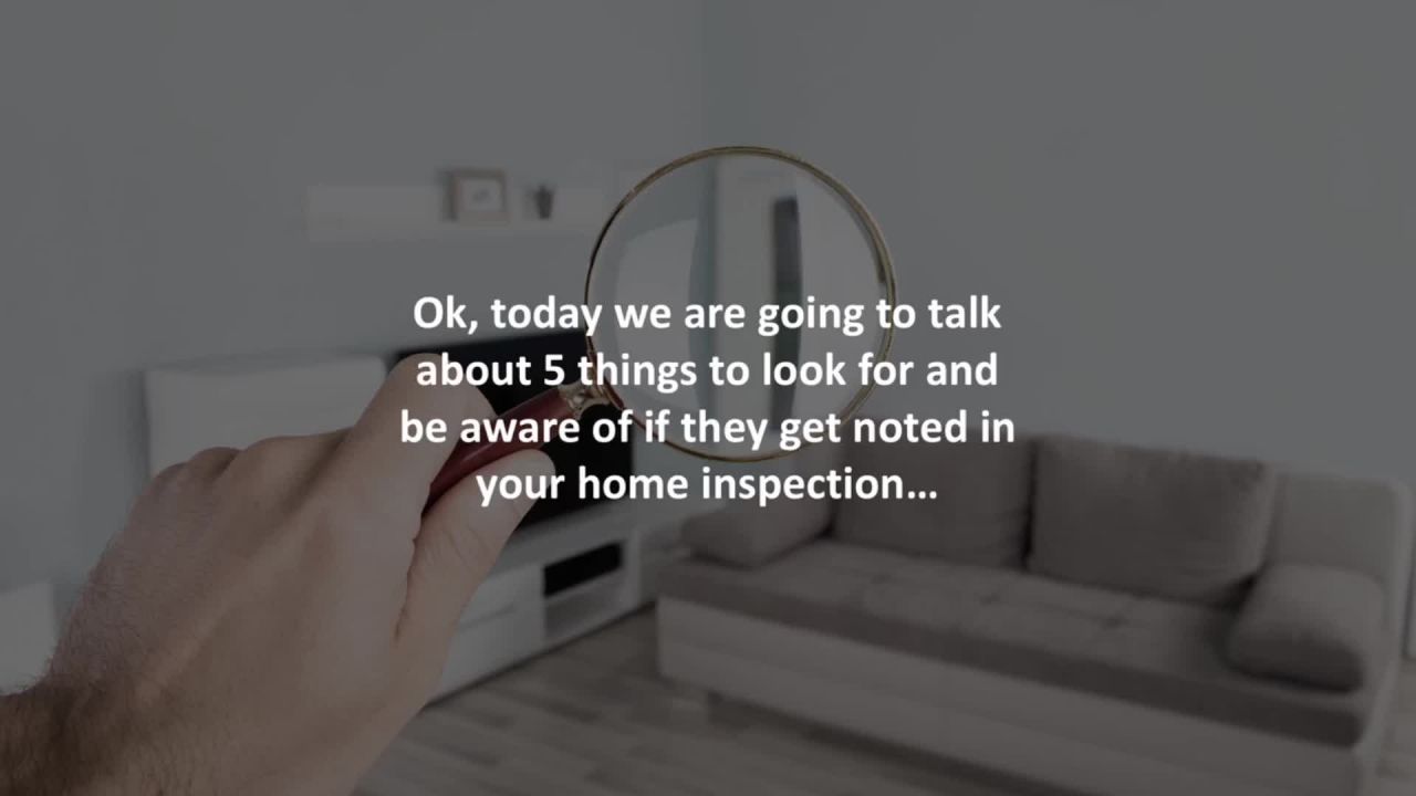 ⁣Plymouth Mortgage Consultant reveals  5 home inspection red flags