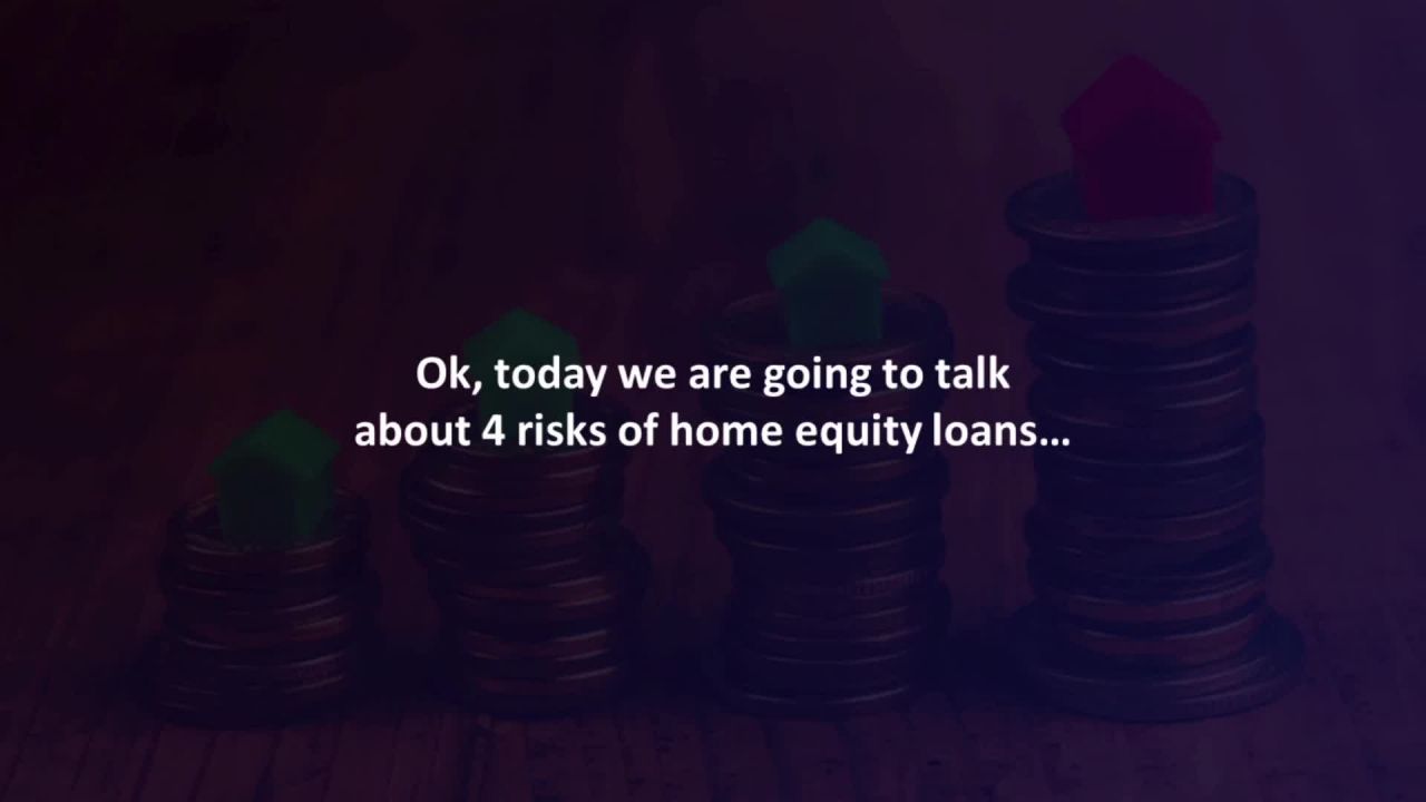 ⁣Rocklin Mortgage Loan Originator reveals4 risks of home equity loans…