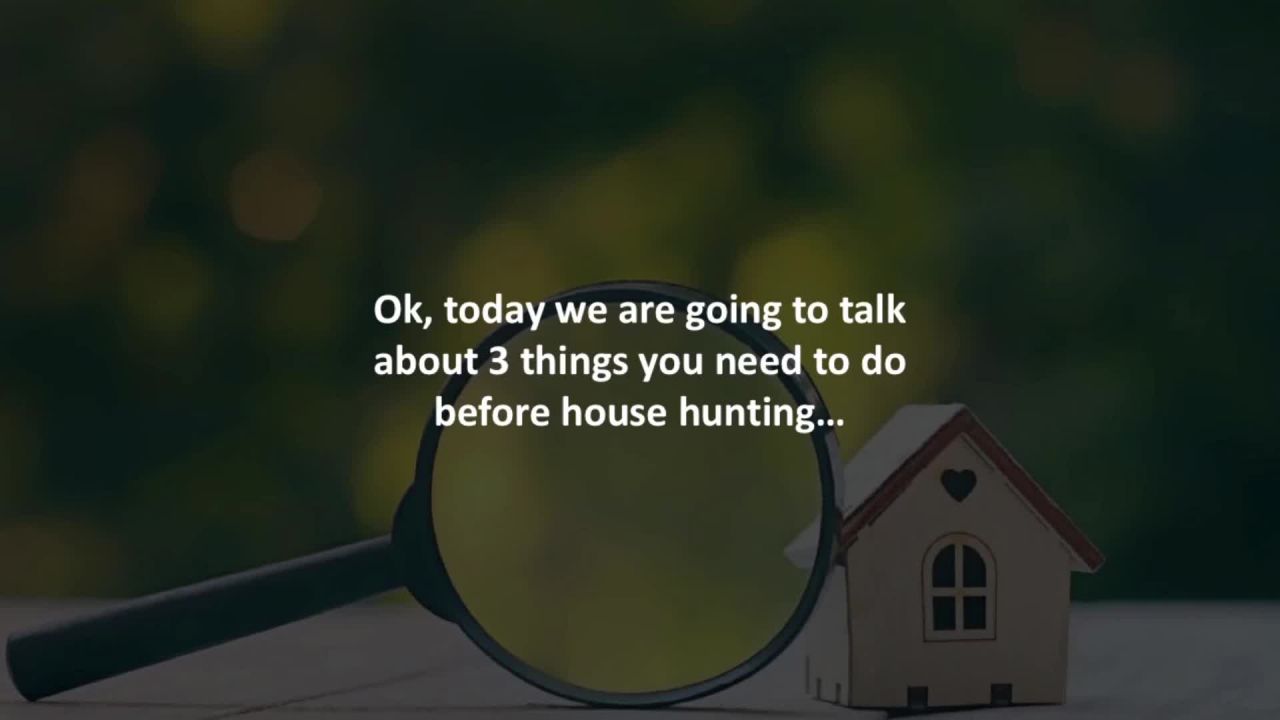 ⁣Plymouth Mortgage Consultant reveals  3 steps to take before house hunting…