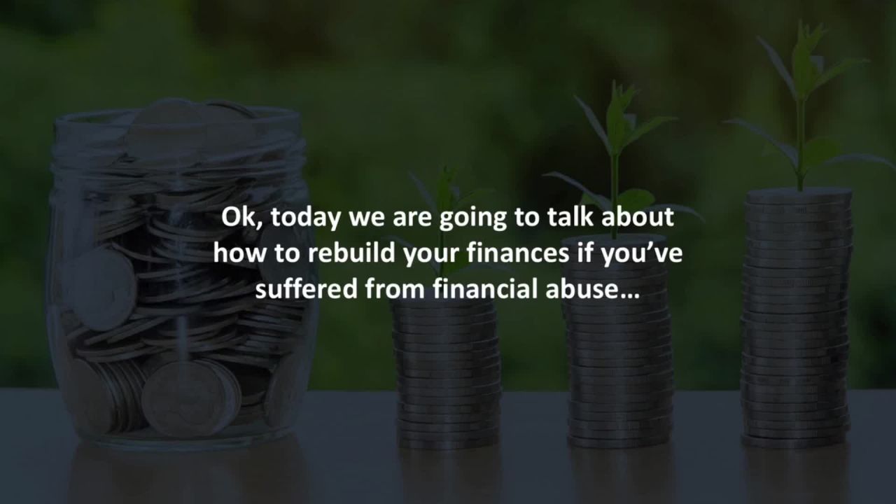 ⁣Rocklin Mortgage Loan Originator revealsHow to recover from financial abuse