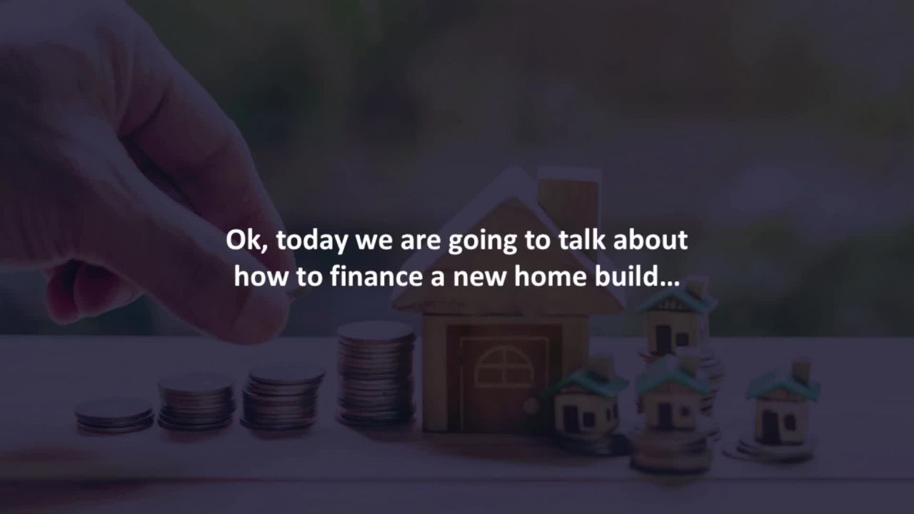 ⁣St. Augustine Mortgage Loan Officer reveals How to finance a custom-built home