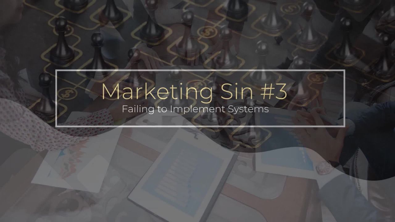 ⁣Realtor Marketing Sin #3