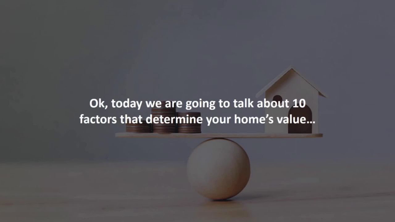 ⁣Schaumburg Sr. Mortgage Advisor reveals 10 factors that determine your home’s value…