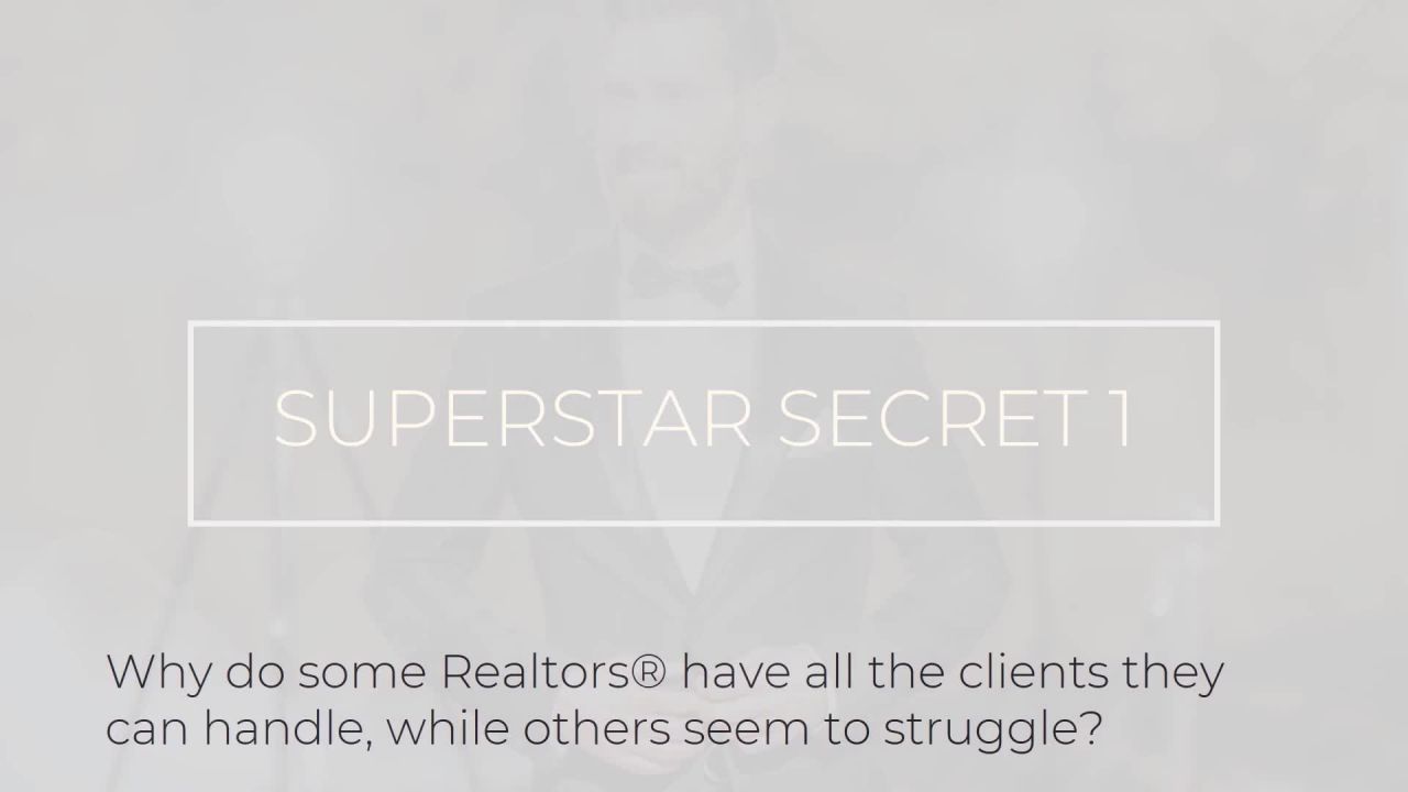 21 Secrets of Superstar Realtors®