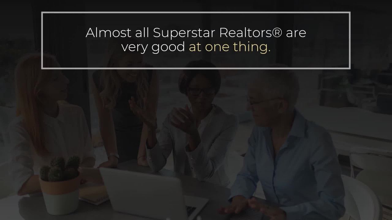 ⁣Secret #5 of Superstar Realtors