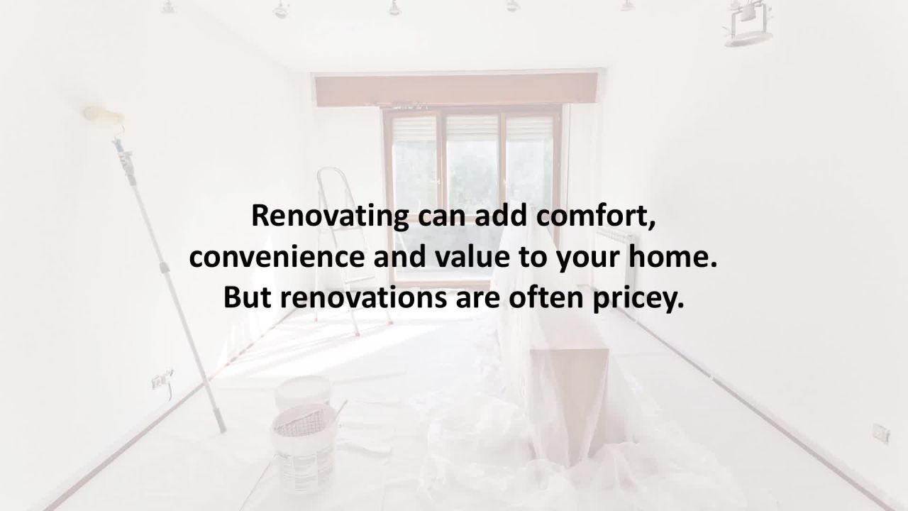⁣Midland Mortgage Expert reveals 5 tips to save money when renovating your home…