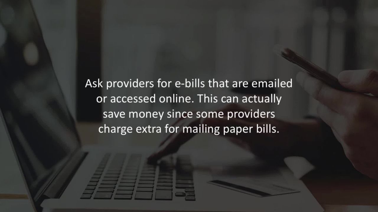 South Easton President reveals  6 tips to save you time and money paying your utility bills…